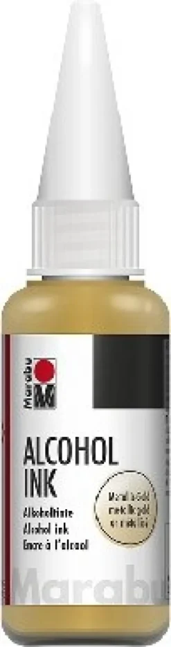Marabu - Alcohol Ink - 20 ML - Metallic Guld 784
