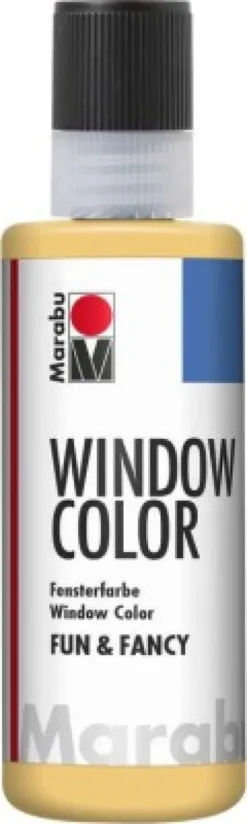 Marabu - Fun & Fancy - Vinduesmaling - 80 ML - Beige