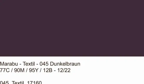 Marabu - Textil 50 ML - Dark Brown 045 - Vandbaseret Tekstilmaling