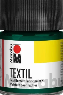 Marabu - Textil - Mørkegrøn 068 - 50 ML - Tekstilmaling