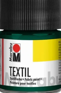 Marabu - Textil - Mørkegrøn 068 - 50 ML - Tekstilmaling