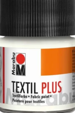 Marabu - Textil Plus - Hvid 070 - 50 ML - Tekstilmaling