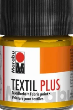 Marabu - Textil Plus - Medium Gul - 50 ML - Tekstilmaling