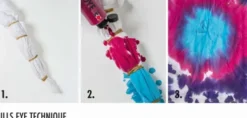 Marabu - Tie Dye Ink Batikfarve Kit - Pastel - 3X80 ML