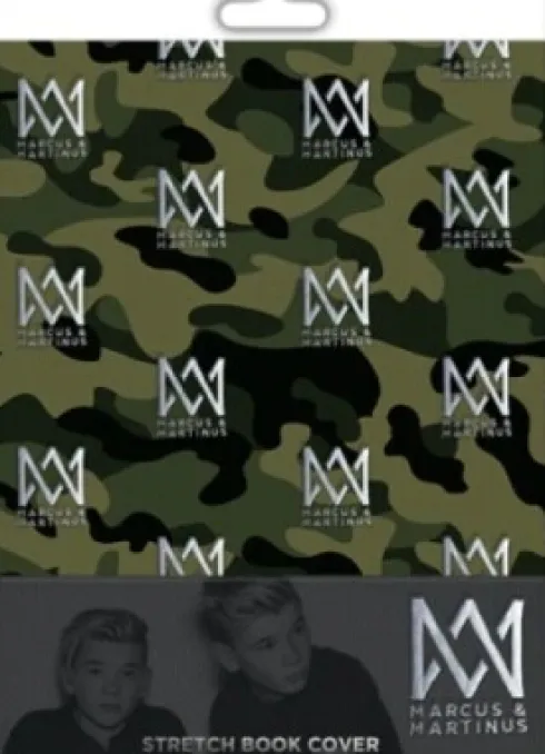 Marcus & Martinus: Bogcover A4 Camogrøn