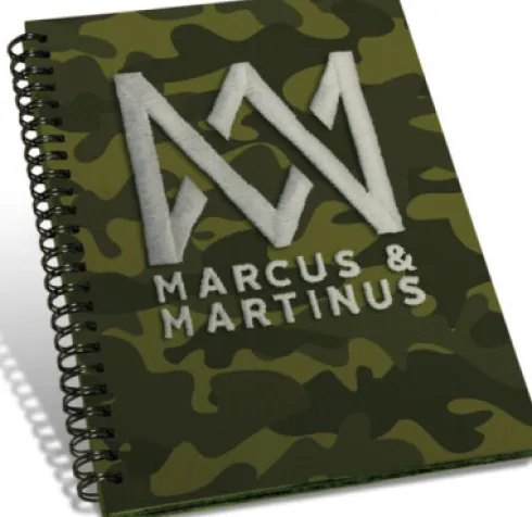 Marcus Og Martinus: Notesbog A5 Camo