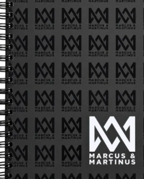 Marcus Og Martinus: Notesbog A5 Picture