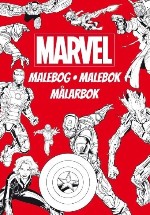 Marvel Malebog Deluxe