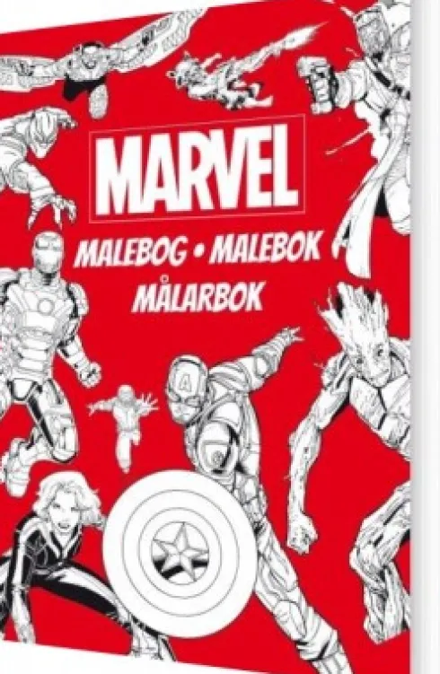 Marvel Malebog Deluxe