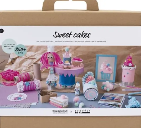 Maxi DIY Mix Søde Kager - Kage Og Slik - Assorterede Farver