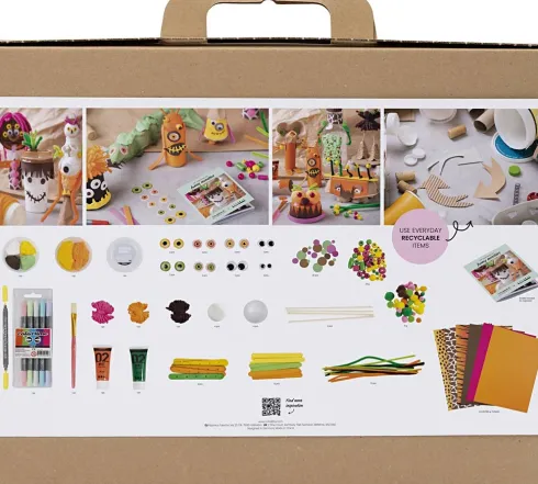 Maxi DIY Mix Sjove Monstre - Assorterede Farver
