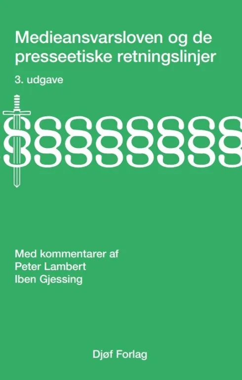 Medieansvarsloven Og De Presseetiske Retningslinjer
