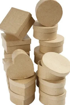 Mediumæsker - H 5 CM - Ø 10-12 CM - 28 Stk