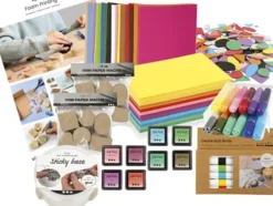 Mega DIY Mix Stempeltryk - Kort Og Æsker - 1Pk