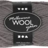 Melbourne Uldgarn - L 92 M - Pind 4-5,5 - Grå - 50 G