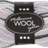 Melbourne Uldgarn - L 92 M - Pind 4-5,5 - Mørk Lilla - 50 G