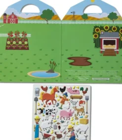 Melissa & Doug - Genanvendelige Klistermærker - Bondegård