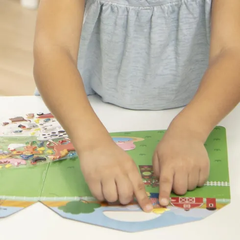 Melissa & Doug - Genanvendelige Klistermærker - Bondegård