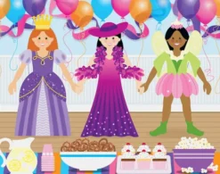 Melissa & Doug - Genanvendelige Klistermærker - Dress Up Dukker