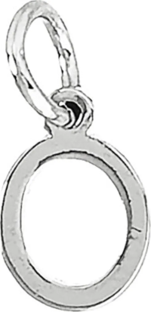 Me & My Box - Vedhæng - Bogstav - O - Sølvbelagt 925 Sterling