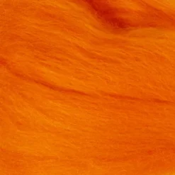 Merino Uld Garn - Tykkelse 21 My - Orange - 100 G