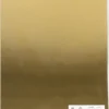Metalkarton - A4 - Ark 210X297 MM - 280 G - Guld - 10 Ark