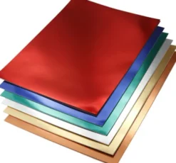 Metalkarton - A4 - 280 G - Flere Farver - 30 Assorterede Ark