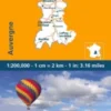 Michelin Kort - France Blad 522: Auvergne Limousin