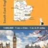 Michelin Kort - Great Britain 504 - South East England, Midlands, East Anglia