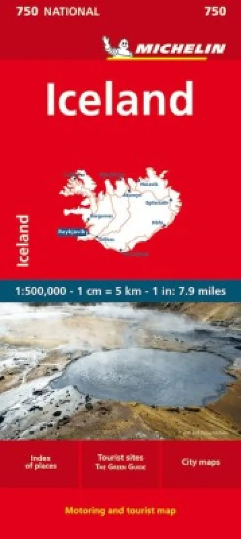 Michelin Kort - Iceland