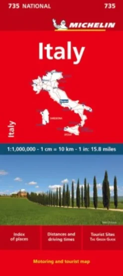 Michelin Kort - Italy