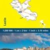 Michelin Kort - Italy Blad 360: Lazio