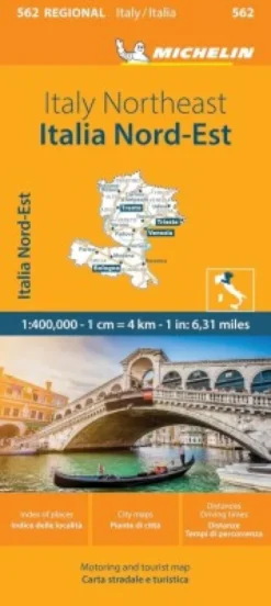 Michelin Kort - Italy Blad 562 - Northeast
