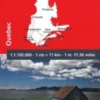 Michelin Kort - Quebec
