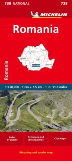 Michelin Kort - Romania
