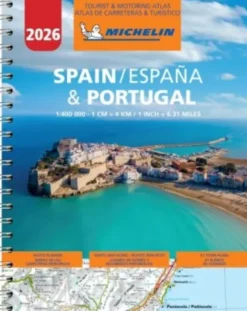 Michelin Kort - Spain & Portugal 2026, Tourist & Motoring Atlas