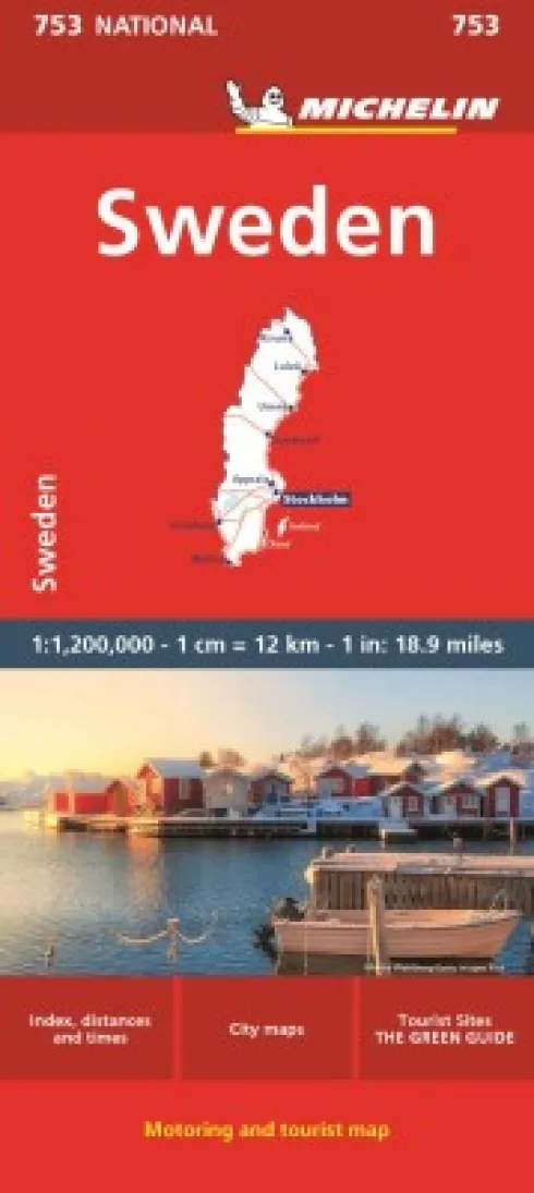 Michelin Kort - Sweden