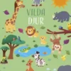 Mina Glänsande Klistermärken: Vilda Djur