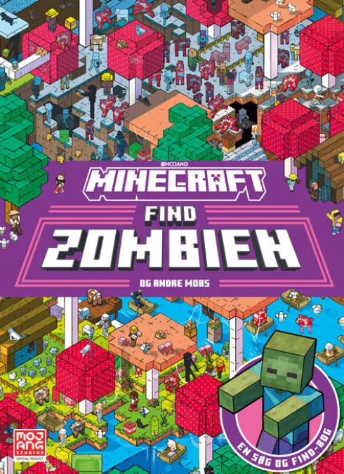 Minecraft - Find Zombien - En Søg Og Find-Bog