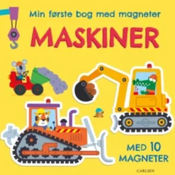 Min Første Bog Med Magneter: Maskiner
