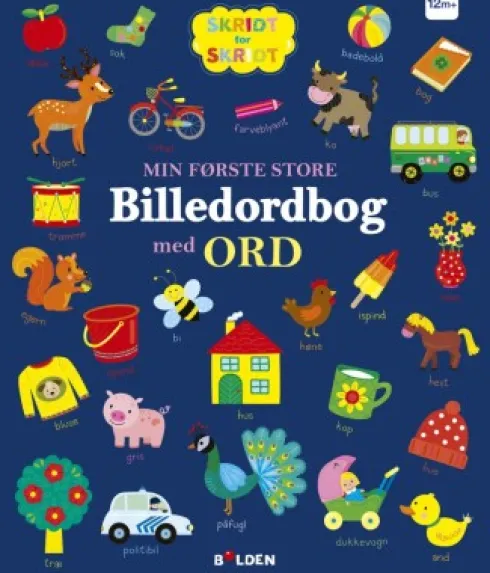 Min Første Store Billedordbog Med Ord