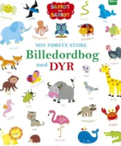 Min Første Store Billedordbog Med Dyr