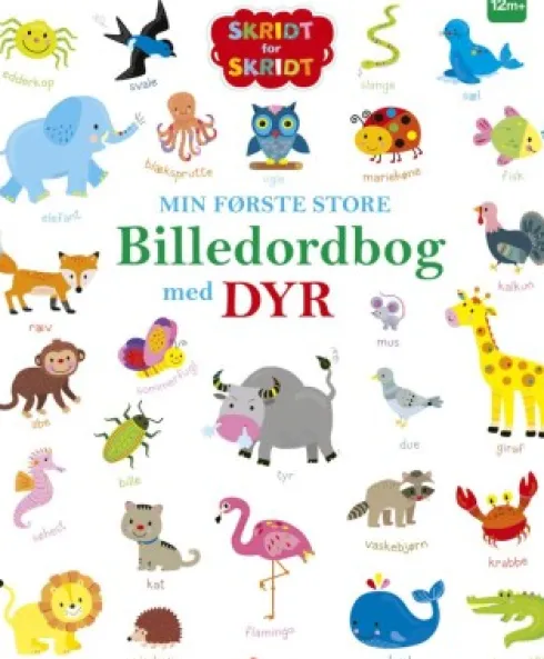 Min Første Store Billedordbog Med Dyr