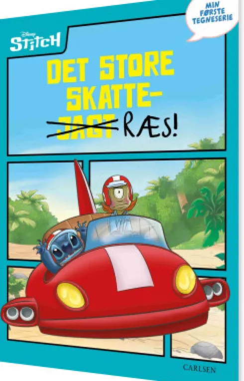 Min Første Tegneserie: Stitch - Det Store Skatteræs