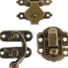 Minibeslag - Str. 16X19-19X29,5 MM - Antik Guld - 15 Sæt
