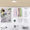 Mini DIY Kit Chenilleblomster - Tulipaner - Assorterede Farver