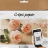 Mini DIY Kit Crepepapir - Nelliker - Stræk/Crepe 180% - 105 G