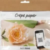Mini DIY Kit Crepepapir - Pæon - Stræk/Crepe 180% - 105 G
