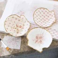 Mini DIY Kit Decoupage - Muslingeskaller - Soft Rosa
