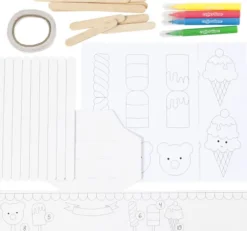 Mini DIY Kit - Mælkekarton Ishus